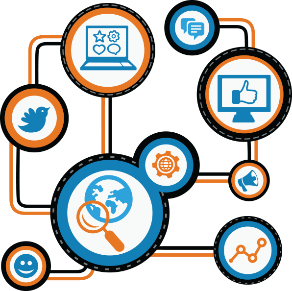 social-media-concept-with-internet-icons Social Media Concept With Internet Icons